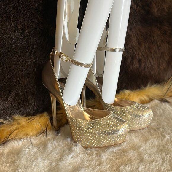 Steve Madden pleaser shoes heels 8 (2000A) - Picture 1 of 8